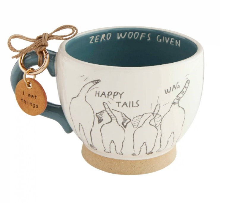 FINAL SALE Mud Pie Dog Mug Tag Set - 3 Styles